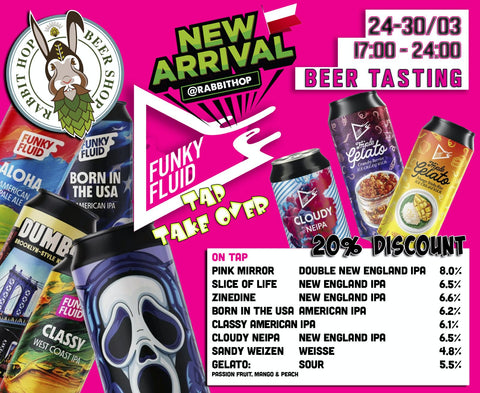 Funky Fluid Beer Week (24-30 March 2025)