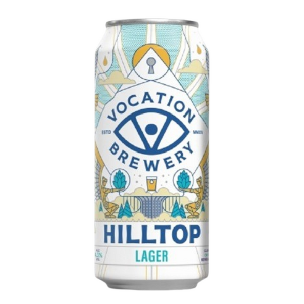 Hilltop Lager 440ml - Rabbit Hop