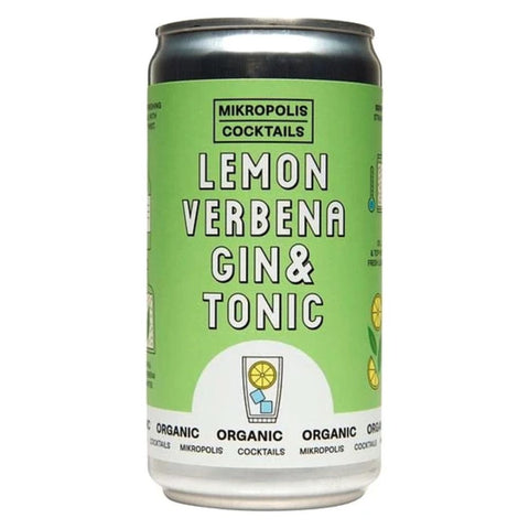 Lemon Verbena Gin & Tonic (Organic)