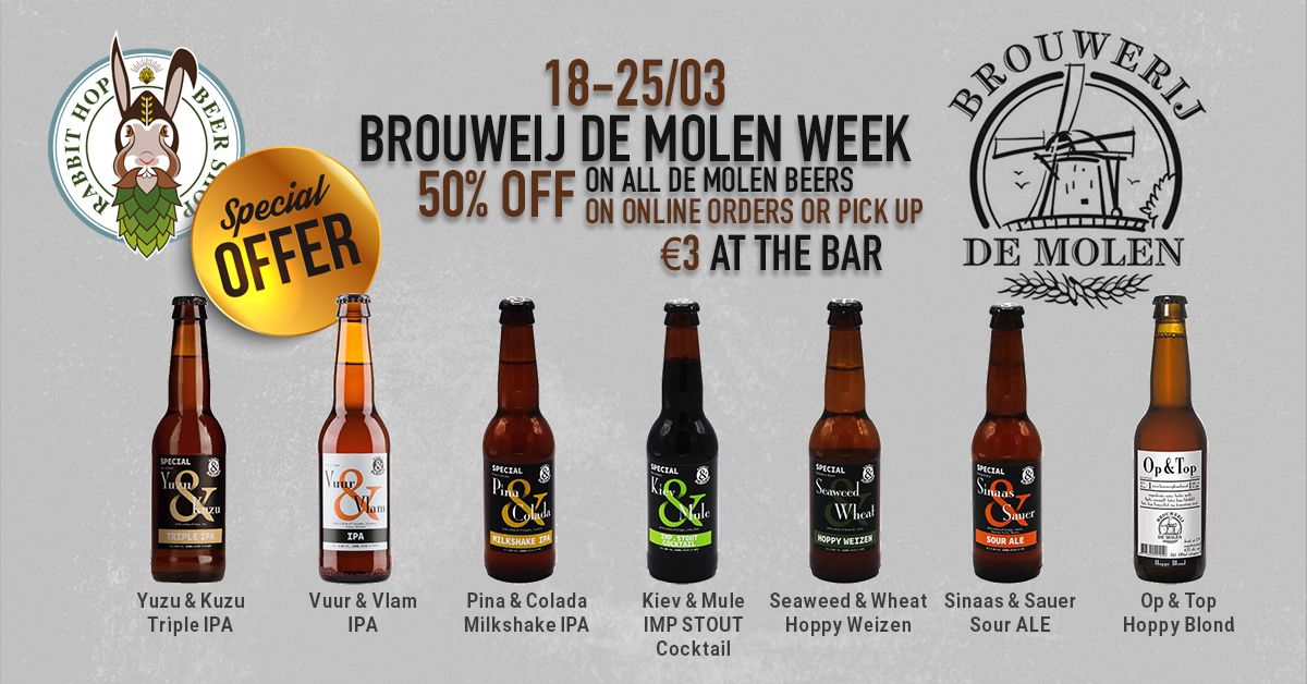 Brouwerij de Molen 𝐁𝐞𝐞𝐫 𝐖𝐞𝐞𝐤 (18 - 25 March)