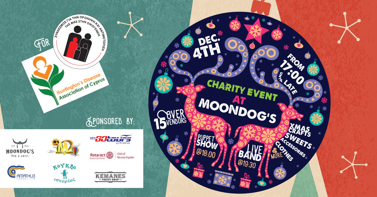 A very Merry Charity Party at Moondog’s - 5th edition