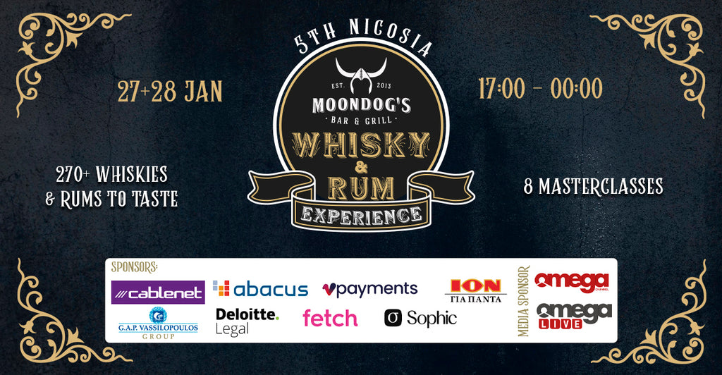 Έρχεται το 5ο Nicosia Whisky & Rum Experience