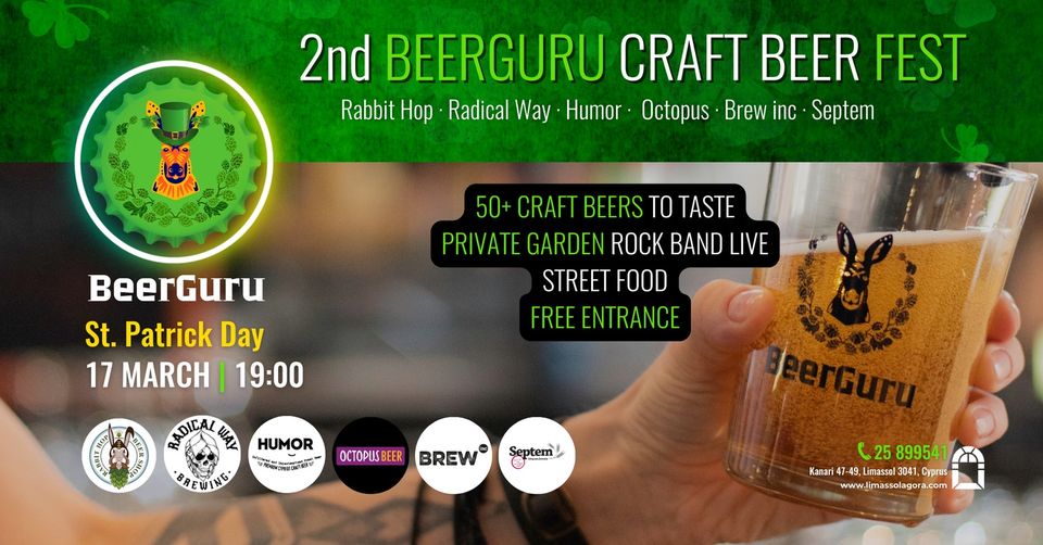 2nd BEERGURU Craft Beer Tasting + Fest