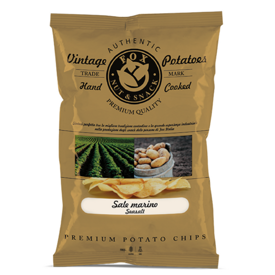 Hand Cooked Potato Chips with Sea Salt