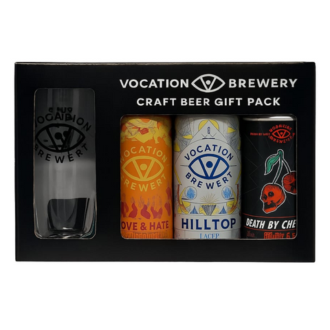 Vocation Craft Beer Gift Pack (3 x 44cl + Glass)