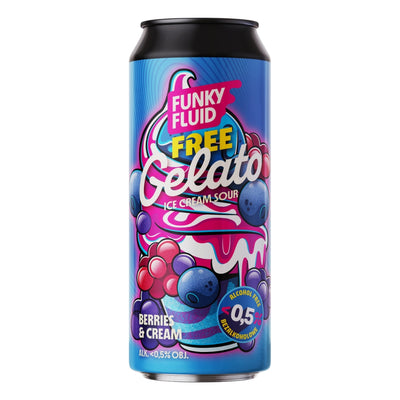 Free Gelato Berries/Cream  500ml - Alc Free