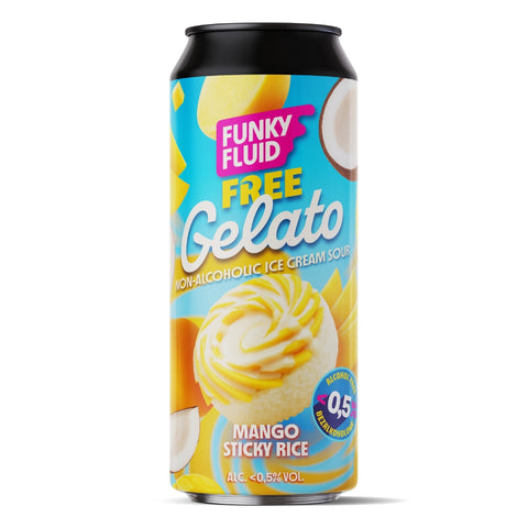 Free Gelato: Mango Sticky Rice 500ml (Low Alcohol)