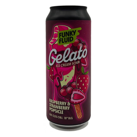 Gelato: Raspberry & Strawberry Popsicle 500ml