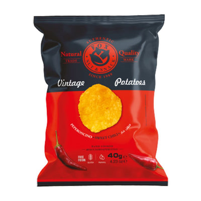 Hand Cooked Potato Chips with Sweet Chili