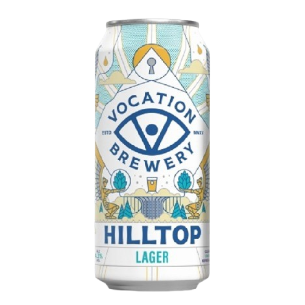 Hilltop Lager 440ml