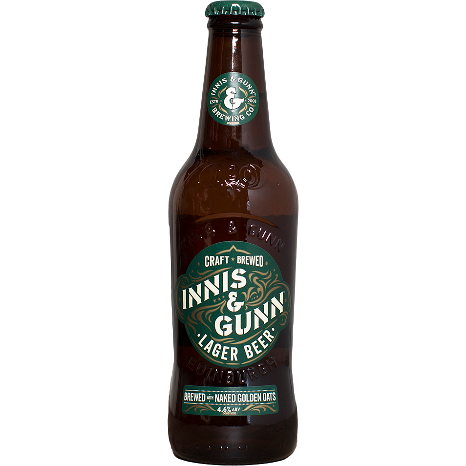 Innis & Gunn lager - The beer shop by Moondog's 