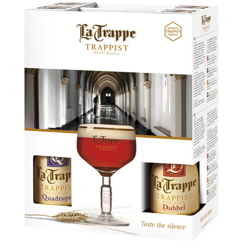 La Trappe Gift Pack (4 x 33cl + Glass)