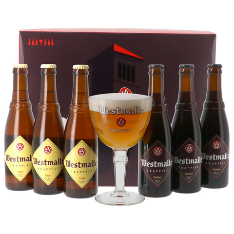 Westmalle Gift Pack (6 X 33cl + Glass)