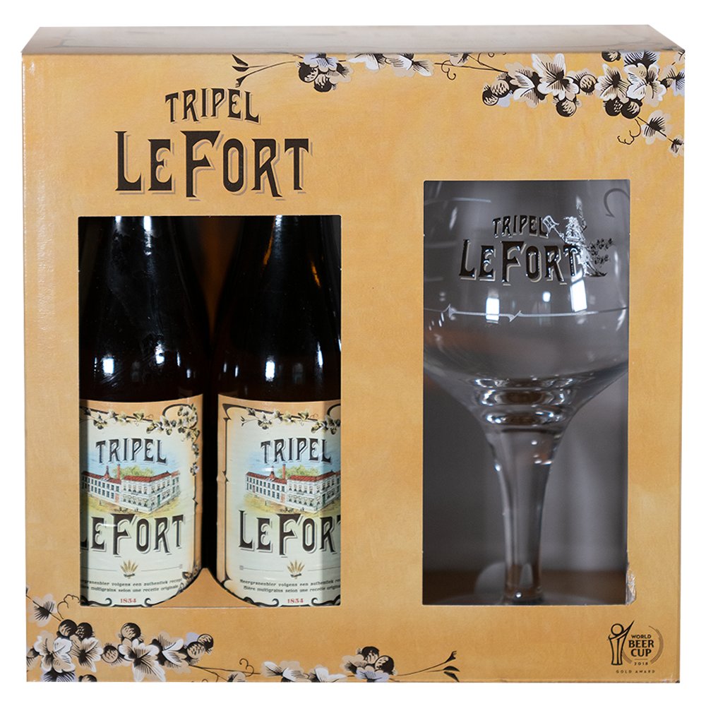 Le Fort Tripel Gift Pack (4 X 33cl + Glass)